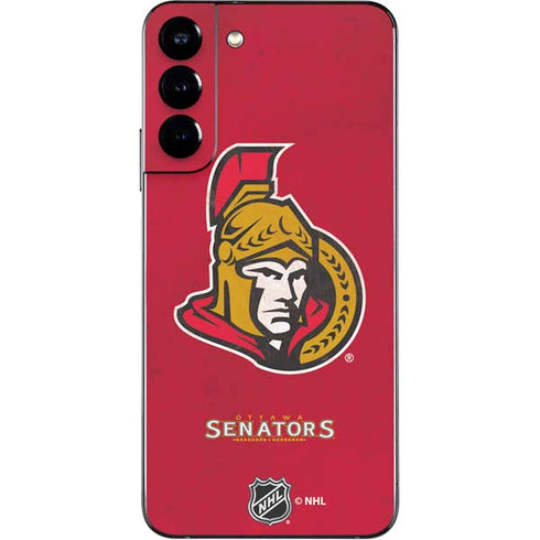 NHL Ottawa Senators Distressed Galaxy S22 Plus Skin